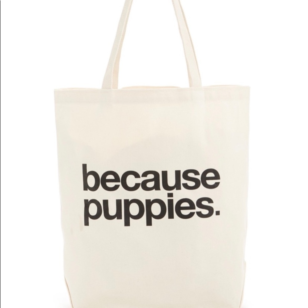 Because Puppies Tote